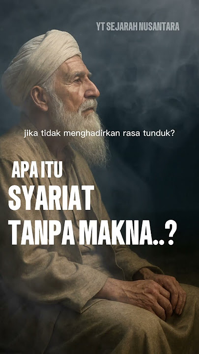 Pengertian Syariat Tanpa Makna... #ilmumakrifat #makrifat #spiritual #tauhid #tasawuf #sufi #islam