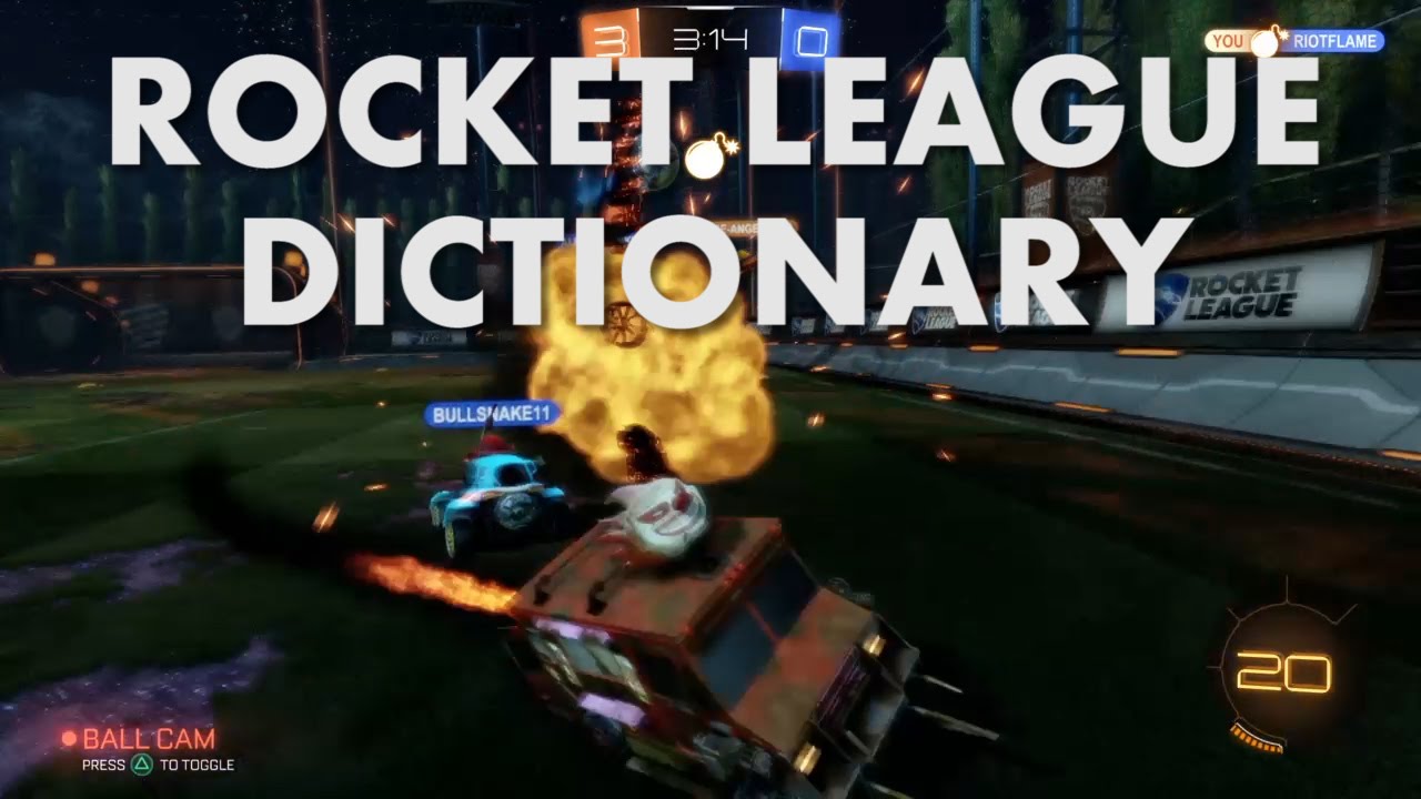 Official Rocket League Dictionary YouTube Official rocket league dictionary youtube
