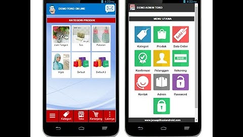 Aplikasi Toko Online Shop Android Terbaik (Demo & Tutorial)
