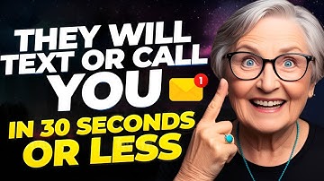 Manifest A Text From A Specific Person with Shamanic Tapping | 30 seconds or less
