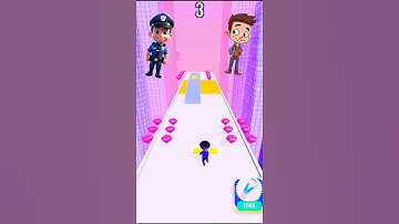 2 Man vs Pass level || Roof Rails gameplay 🔥🏆#shorts #roofrails #gaming #games