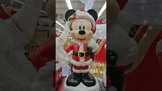 Santa Mickey Blow Molds at Big Lots for $39.99 #shorts #christmas #disney #youtubeshorts