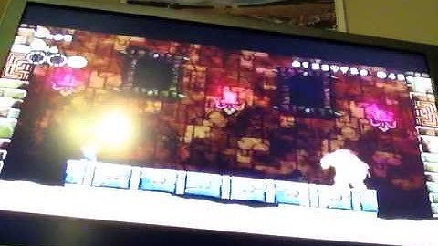 New super mario bros wii koopaling battle 3.