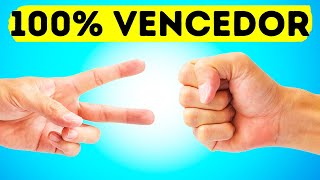 A Única Estratégia 100% Vencedora Para o Jogo Pedra, Papel, Tesoura