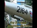 Mig-21 Fishbed Supersonic Jet of the Indonesian Air Force TNI AU #aviation #military #shorts