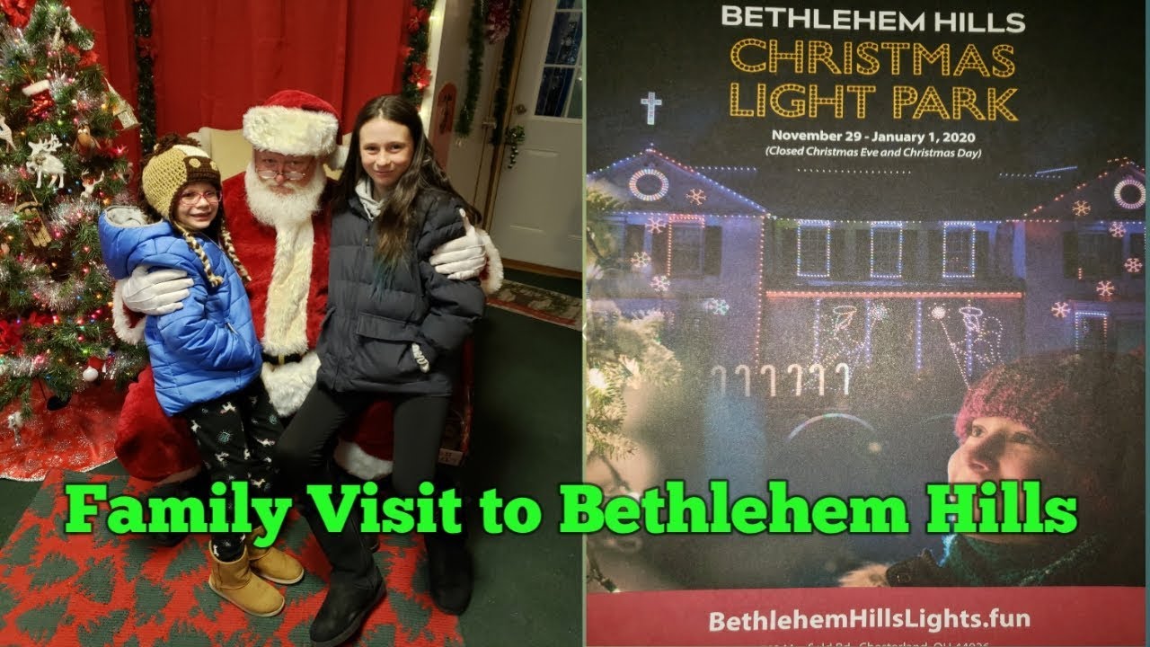 Bethlehem Hills Drive Through Lights! YouTube