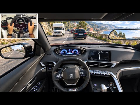 BeamNG.drive DLSS 5 - Peugeot 3008 POV Drive on Narrow Roads | MOZA R5 Pro Gameplay