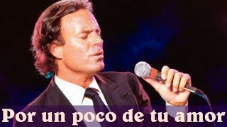 Por un poco de tu amor (Julio Iglesias)  - karaoke demo version (original tonality)