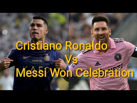 Cristiano Ronaldo Vs Messi Won Celebration @theuntoldstories7048 - YouTube