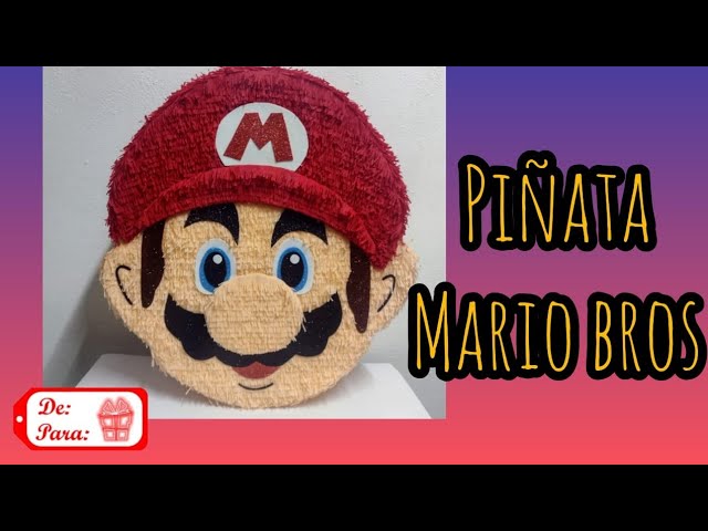 Piñata Mario Bross. By Liz-Abby Piñatas  Piñatas redondas, Piñatas  cuadradas, Piñatas faciles