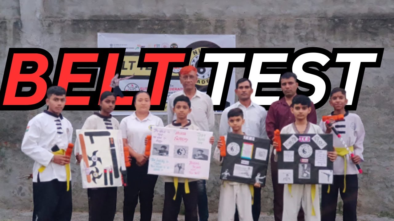 JEET KUNE DO BELT TEST FINALLY I GOT A ORANGE BELT 😍