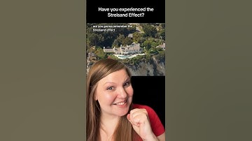 Have You Experienced The Streisand Effect?