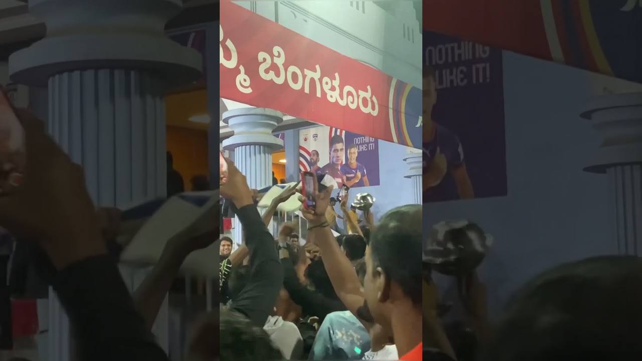 Bengaluru FC vs Kerala Blasters | celebration 🎉 BFC 🏆