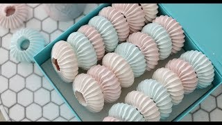 MERINGUES COOKIES, SULTANE NOZZLE