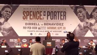 Final Thoughts Press Conference Main & Comain Spence V Porter