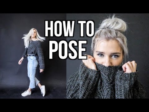 How To Pose In Photos 5 Easy Poses For Instagram Youtube