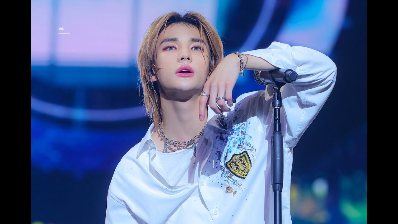 Hyunjin's charisma on stage is insane