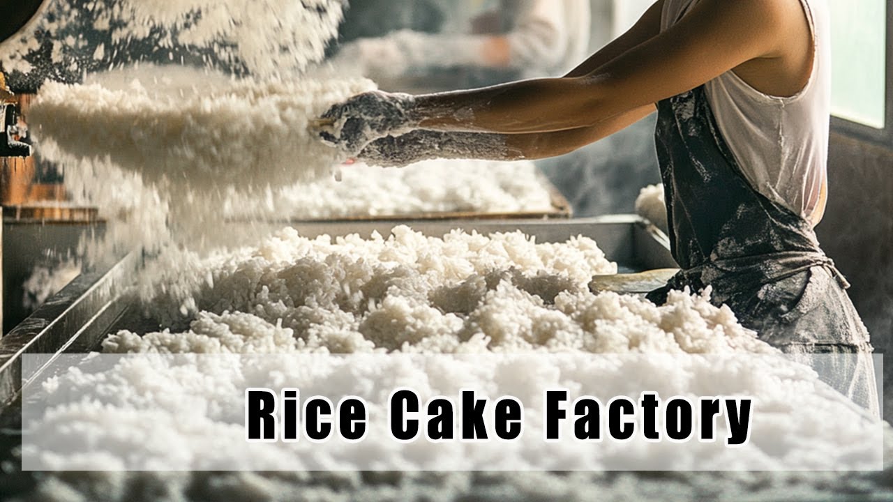 The Journey of Rice Cake: From Flour to Table - YouTube