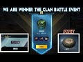 Clan Battle Event Winners Gift🎁 Collect Now😋 ! Free Permanent Parachute &amp;Classic Create Coupon &amp; Ag