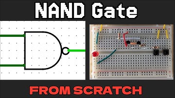 NAND Gate from Scratch (How-To, Using Transistors)