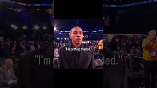 Cameron Carr after being drafted by the Knicks and finding out he got traded to the Lakers.