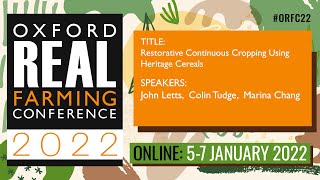 Restorative Continuous Cropping Using Heritage Cereals