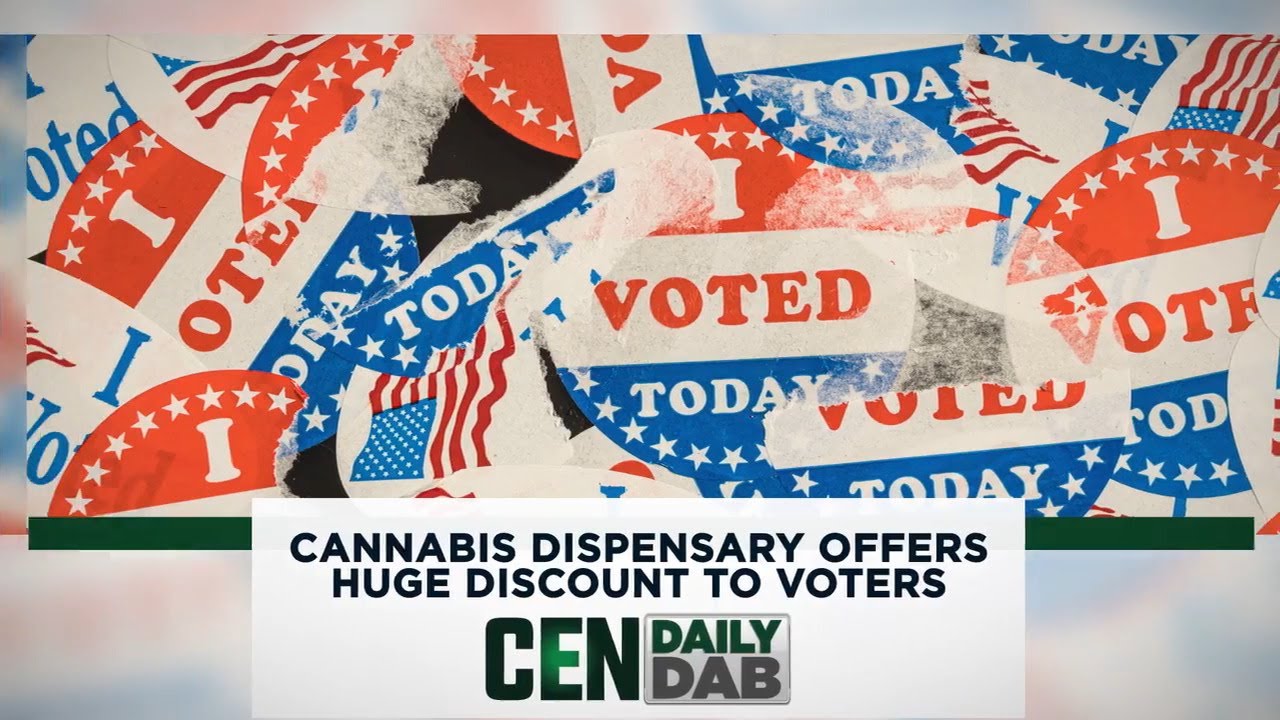 Cannabis Dispensary Offers Huge Discount to Voters