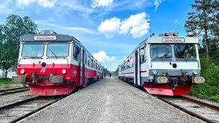 Trains at Inlandsbanan