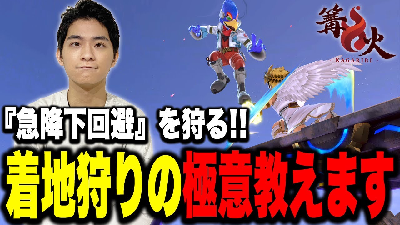 【有料級】最強行動『急降下回避』への対策法！着地狩りの極意を解説するザクレイ【スマブラSP】