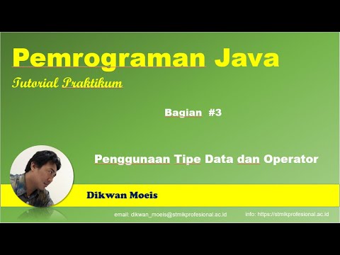 #03. Penggunaan Tipe Data, Variabel dan Operator.