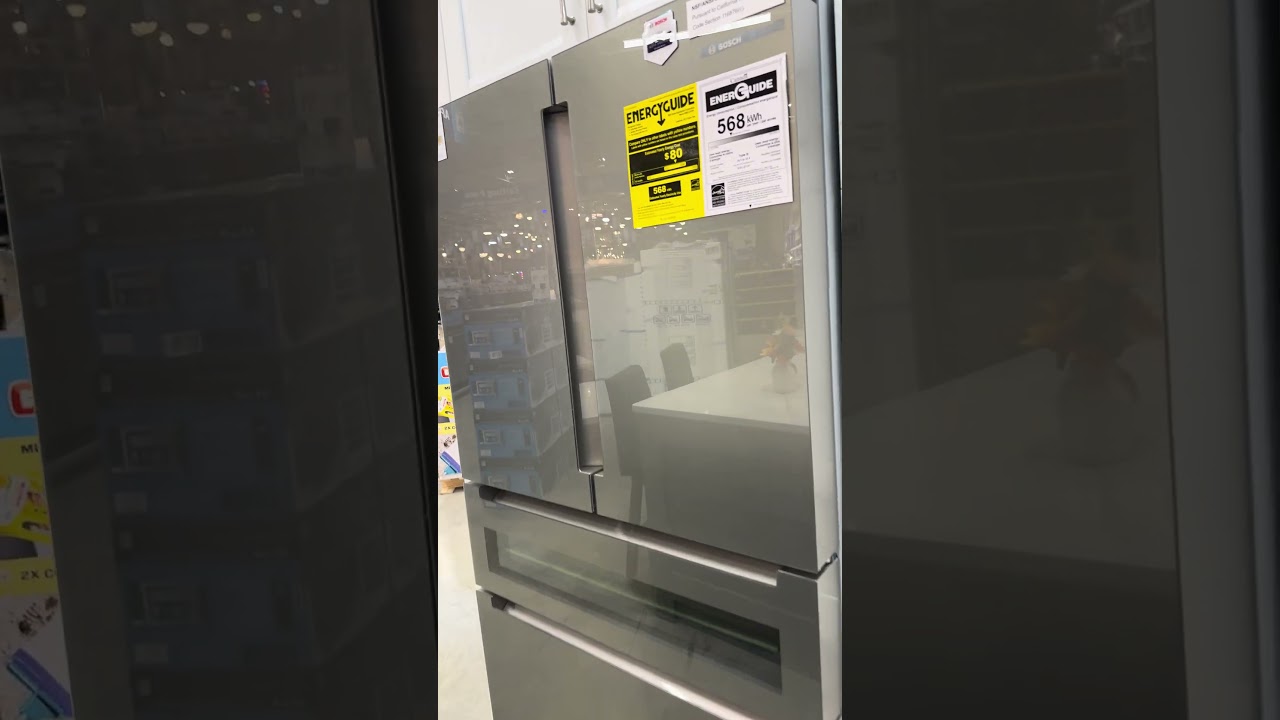New 2025 Bosch refrigerator tour.