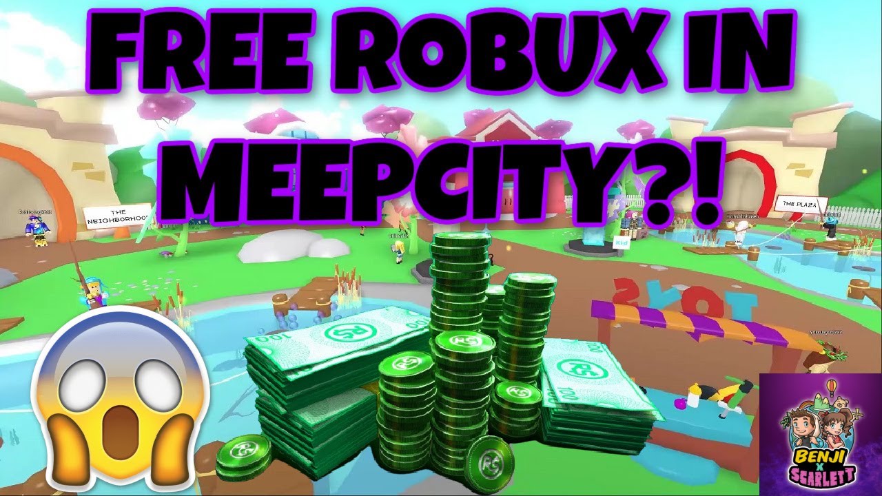 How To Get Free Robux In Meepcity Roblox Youtube - robux gratis en meepcity