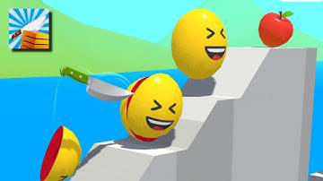 Slice it all! Very satisfying and relaxing ASMR slicing game Part 21 | I play All Levels