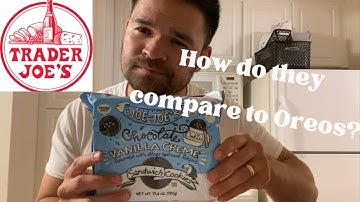 Joe-Joe’s Chocolate Vanilla Creme Sandwich Cookies Review (Trader Joe’s)