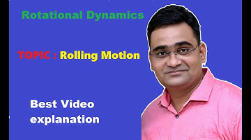 Rolling Motion | MHTCET Free Crash Course Physics | Class 12 | Rotational Dynamics