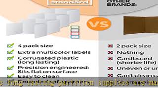 4-Pack Classroom Privacy Shields for Student Desks - Easy to Clean Plastic Desk Divider Folder Stud