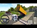 Mitsubishi Fuso Dump Truck Stop The Train - Bus Simulator Indonesia Android Gameplay