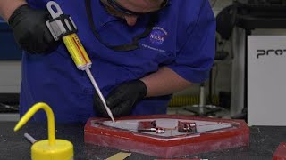Intern Helps Fabricate and Fly a Potential Mars Airplane Prototype
