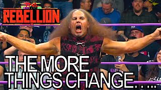 TNA Rebellion 2024 - ONE STEP FORWARD?