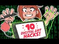 👩‍💻 10 Digital Art Tips (or HACKS) you might not know!