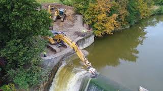 Ballville Dam Removal Day 1