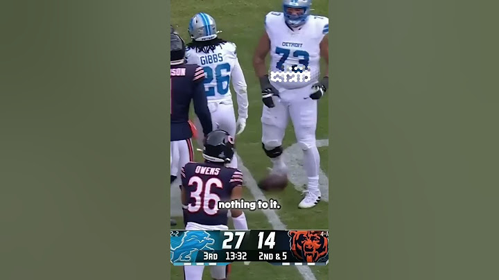 ‼️Lionb fake fumble leads to a Jared Goff #Youtubeshorts #Football❓