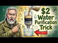 I Tried the $2 Water Purification Trick… It Made Things Worse 😳