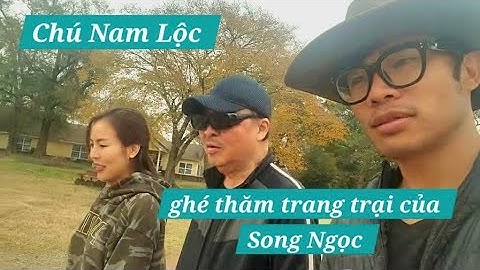 Chú Nam Lộc Đến Thăm Đôi Song Ngọc & Trang Trại Mới Đầu Tư Của Hai Cháu 🏕️🐣🐤🐥🏡🎀#chaungocha#trangtrai