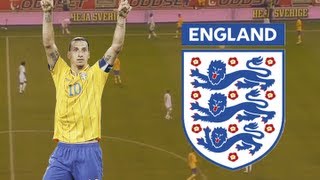 Ibrahimović against England / Ибрагимович против Англии
