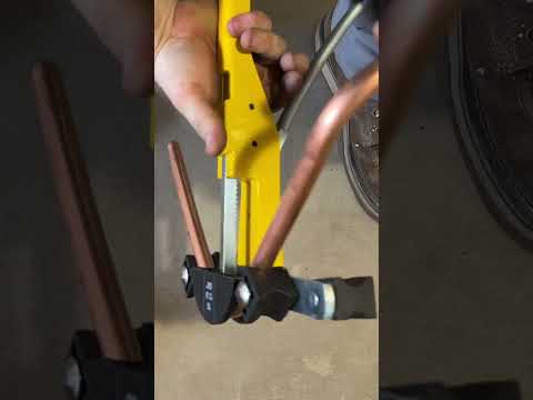 Bending copper piping 101 toutorial #plumbing #hvac #tools
