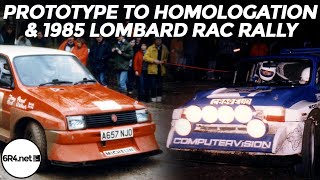 MG Metro 6R4  From prototype to homologation and the 1985 RAC rally