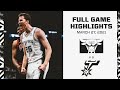 Highlights: San Antonio Spurs 120, Chicago Bulls 104 | 3.27.2021