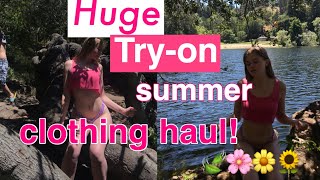 Huge Try-On Summer Clothing Haul Shein, Romwe, Depop, And More