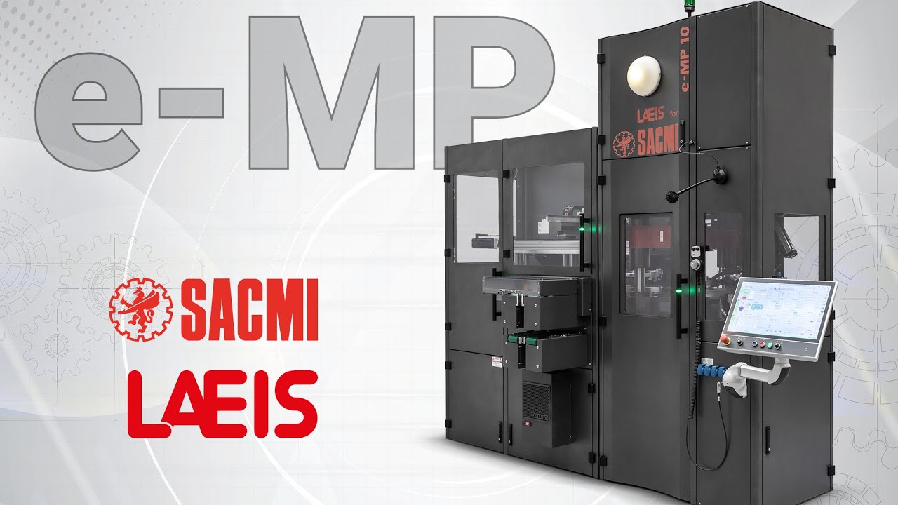 SACMI e-MP electric press for hard metals compaction - YouTube